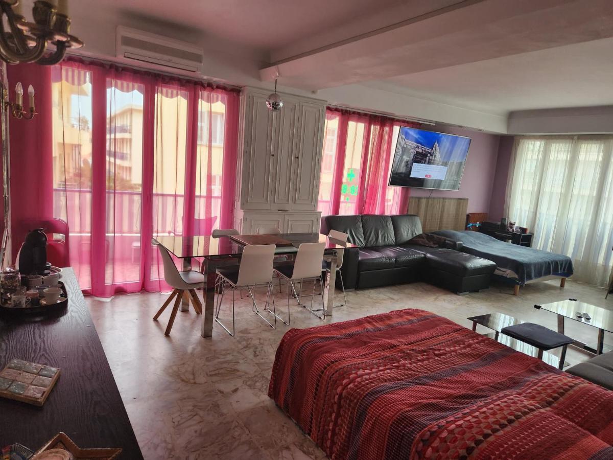 ניס Big Apart 140M2 5Min Walk To Beach Sea &Promenade 3 Double Rooms,Big Living Room 42M2, 3 Showers,9 Beds, Free Parking מראה חיצוני תמונה